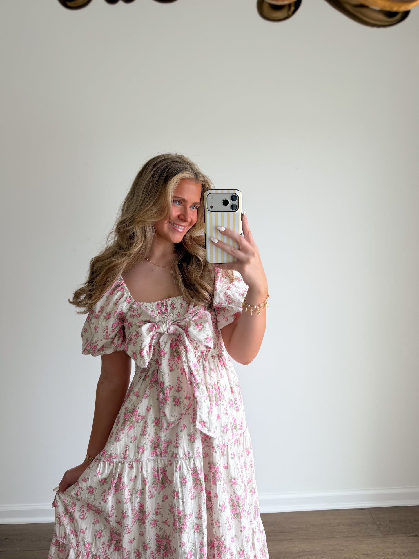 Blushing Pink Ribbon Dress