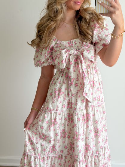 Blushing Pink Ribbon Dress