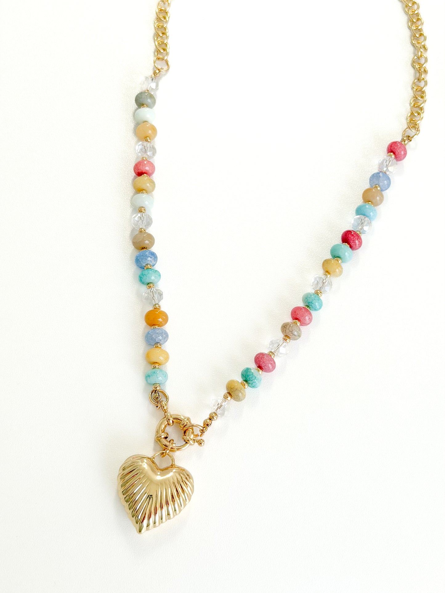 XOXO Beaded Necklace