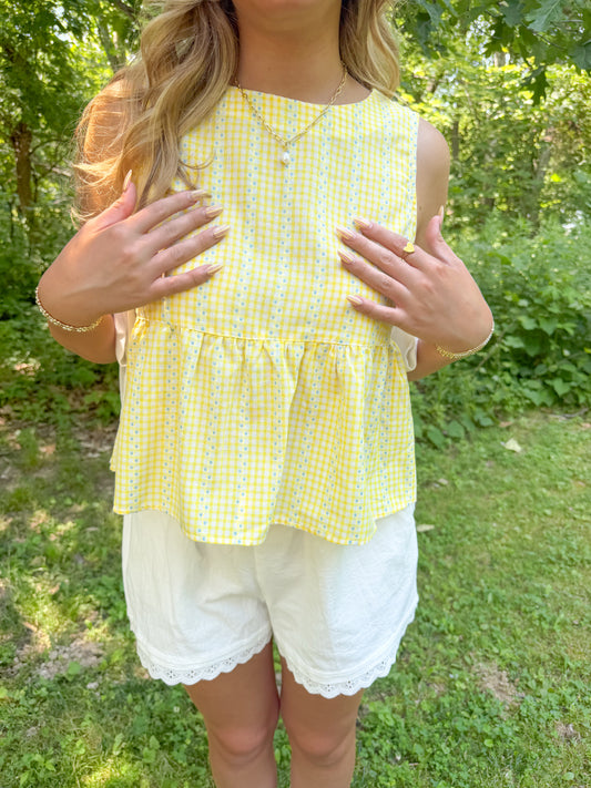 Sunshine Bow Top