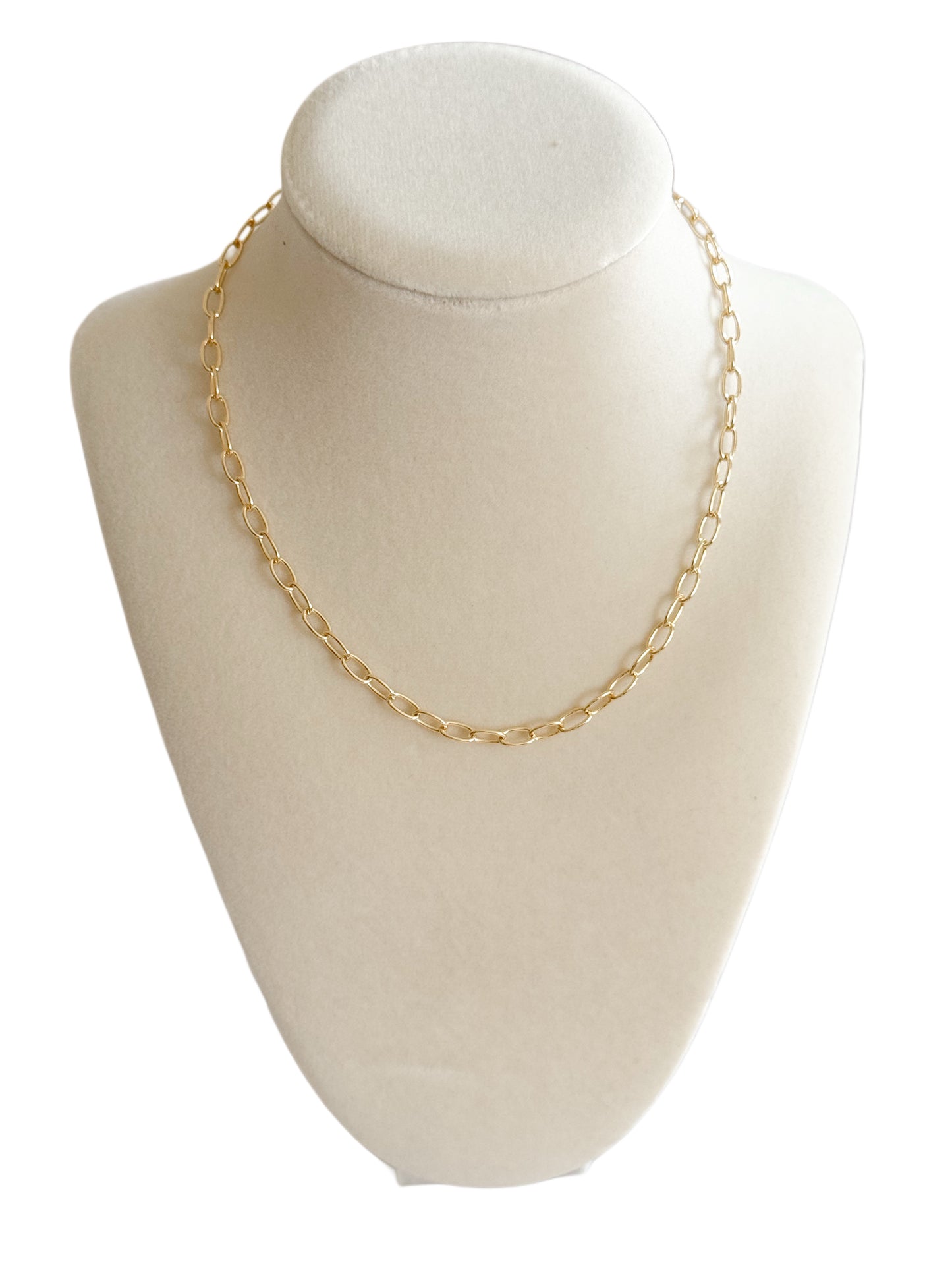 Oval Necklace Chain