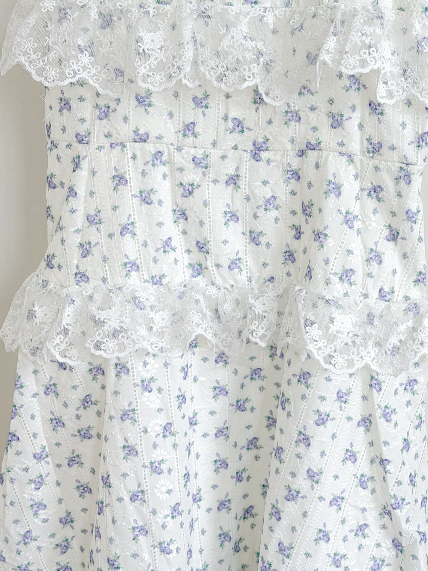 Lilac Lace Maxi Dress