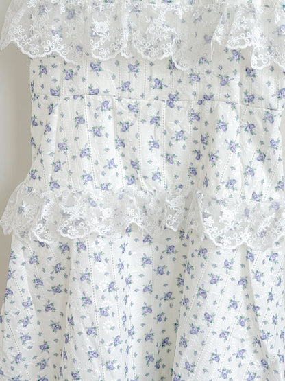 Lilac Lace Maxi Dress