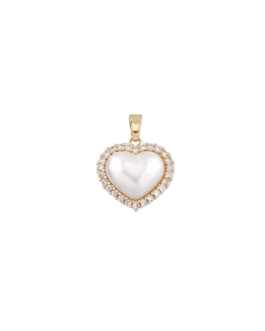 Pearl Puffy Heart
