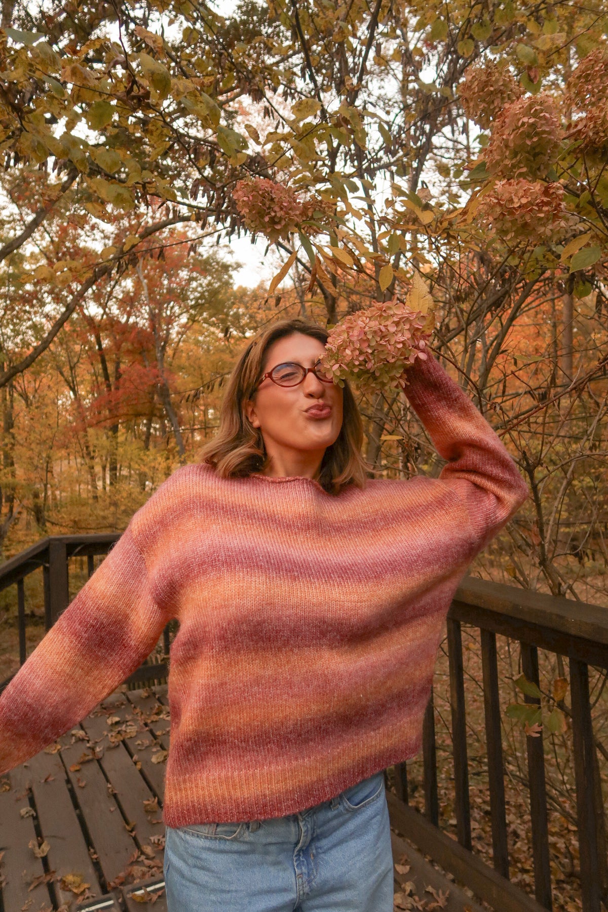 Autumn Sunset Sweater