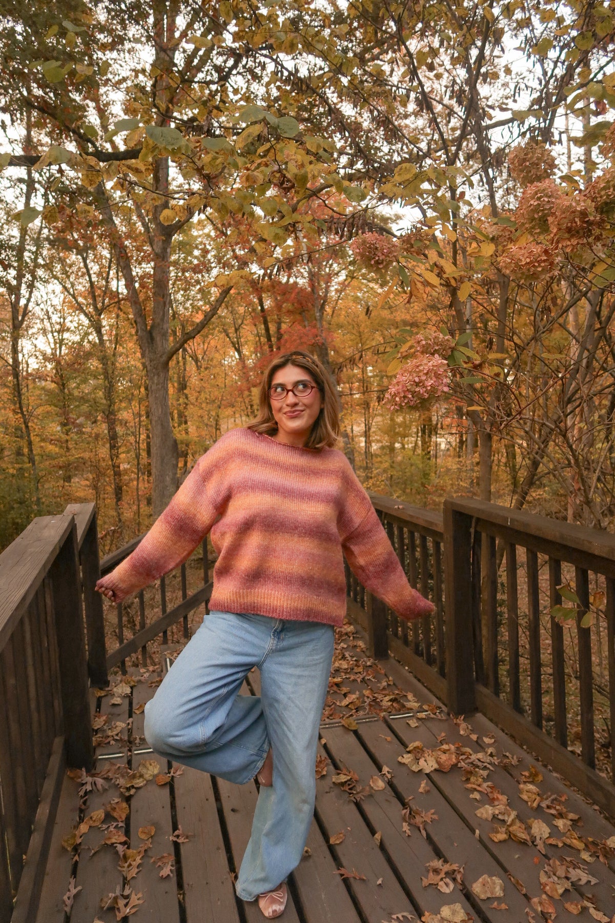 Autumn Sunset Sweater