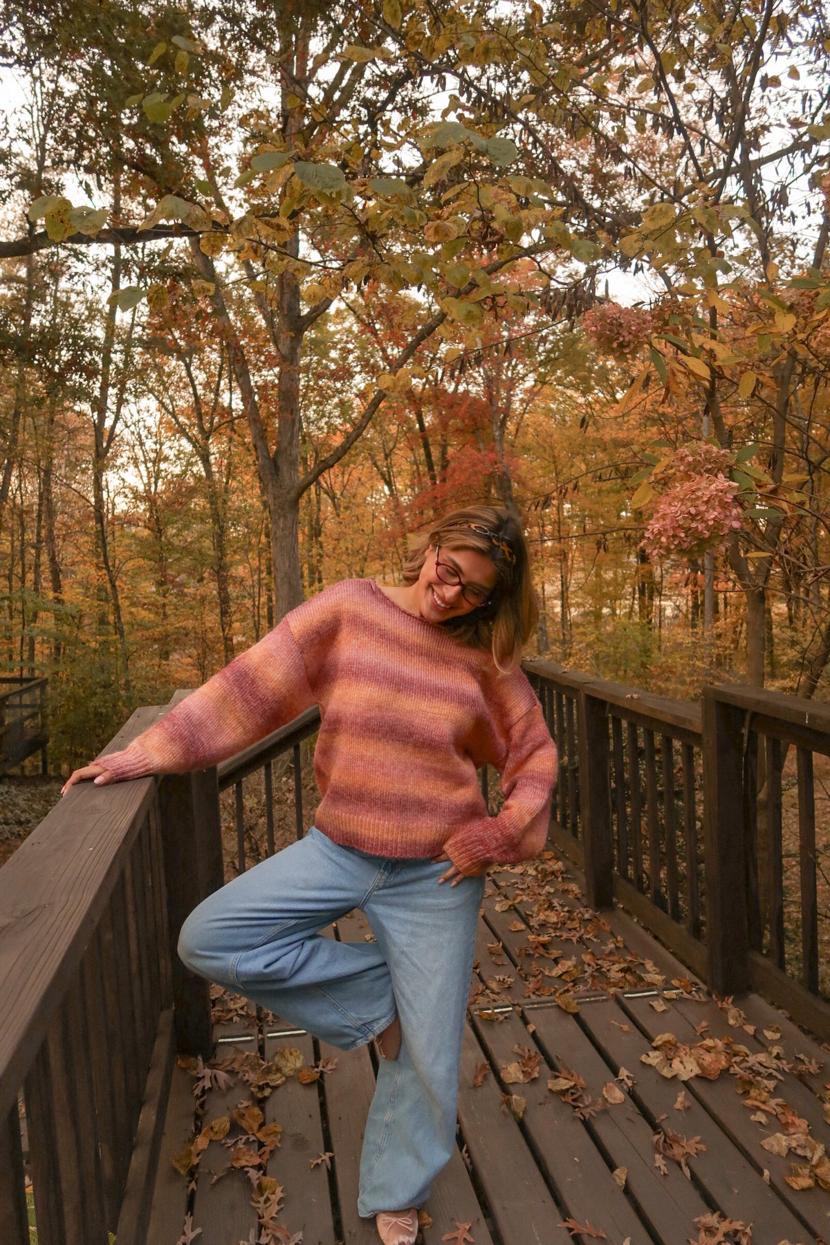 Autumn Sunset Sweater
