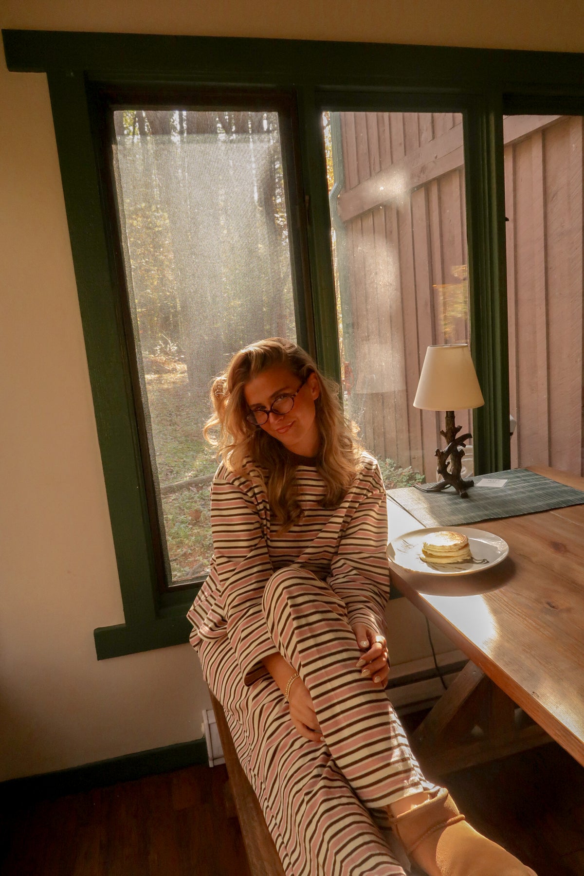 Slow Mornings Striped Set
